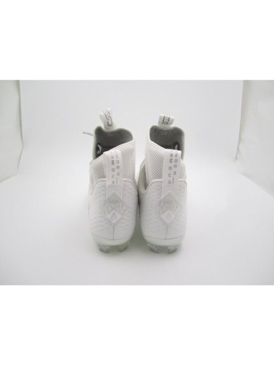 New Under Armour Spotlight Lux MC 2.0 Football Cleats Men Sz 9 White (F12) main image 4